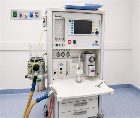 Dameca Siesta i Whispa Anesthesia Workstation