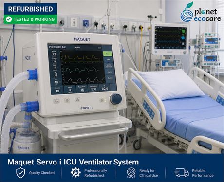 Maquet Servo i ICU Ventilator System