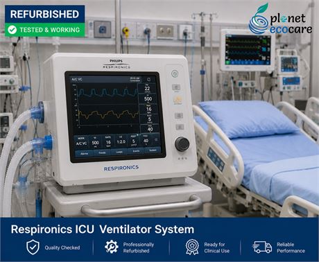 Respironics ICU Ventilator System | Advanced Critical Care Ventilator