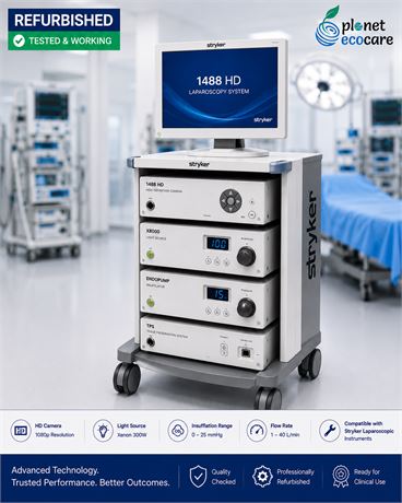 Stryker 1488 Laparoscopy System Advanced Laparoscopy Surgical