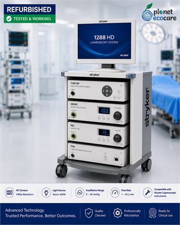 Stryker 1288 Laparoscopy System Advanced Laparoscopy Surgical
