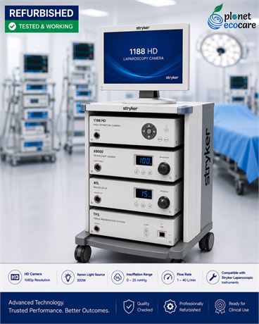 Stryker 1188 Laparoscopy Camera Advanced Laparoscopy Surgical System