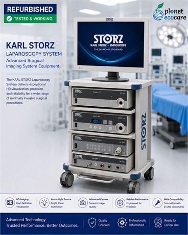 Karl Storz Laparoscopy System Advanced Surgical Imaging System Equipment